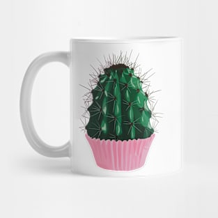 Cute Cactus Cupcake Mug